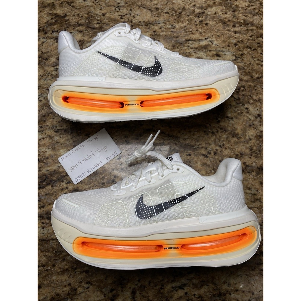 Men Size 4 Nike Vomero Premium Sail Coconut Milk Orange nby IQ4035-100 Women 5.5